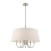 Livex Lighting Belclaire 5 - Light Chandelier in  Brushed Nickel - 3 of 4