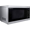 Sharp SMC1162HS 1.1 Cu. Ft. Stainless Steel Countertop Microwave - 3 of 4