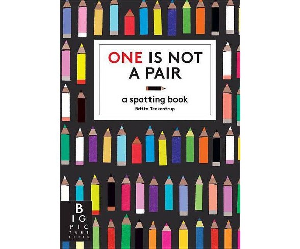 One Is Not a Pair - by  Britta Teckentrup (Hardcover)