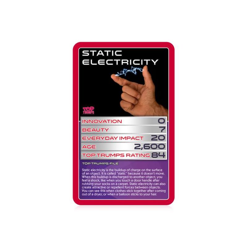 Top Trumps STEM Electricity and Magnetism Top Trumps Card Game, 3 of 4