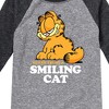 Boys' - Garfield - Never Trust Smiling Cat Raglan Graphic T-Shirt - 2 of 4