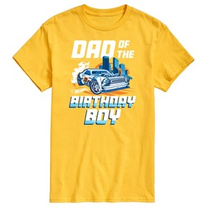 Men's - Hot Wheels - Dad Of Birthday Boy Short Sleeve Graphic T-Shirt - 1 of 4