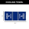 MLB Los Angeles Dodgers 2025 World Series Multi Champ Burst Cooling Towel 12x31.5 inches - 4 of 4