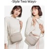 FATMOON  Women's Medium Crossbody Bag - A Stylish and Functional Shoulder Handbag with Multi-Zipper Pockets, Perfect for Everyday Use - 2 of 4