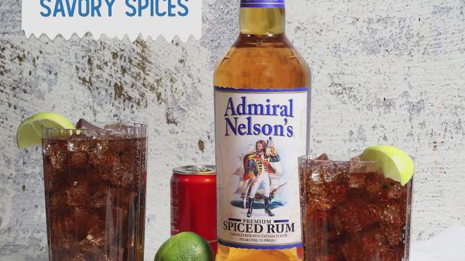 Admiral Nelson&#39;s Spiced Rum - 1.75L Plastic Bottle, 2 of 10, play video