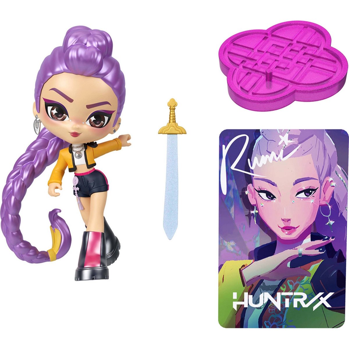 Детские куклы KPop Demon Hunters Figure 3.5" Toy Collectible of Fan-Favorite Character Styles May Vary — фото 5