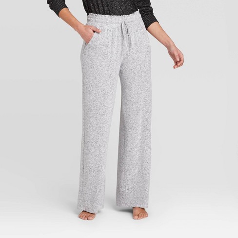 Women's Perfectly Cozy Wide Leg Lounge Pants - Stars Above™ Light Gray XL