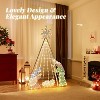 VINGLI 6ft Lighted Outdoor Nativity Sets for Christmas, Christmas Holy Family Yard Decoration w/ 220 LED Lights, Stakes, Zip Ties - 3 of 4