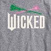 Men's - Wicked - Wand And Broomstick Logo Short Sleeve Graphic T-Shirt - 2 of 4