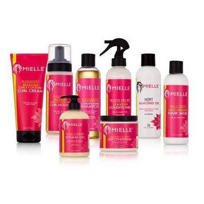 MIELLE ORGANIC HAIR PRODUCTS ( GEL MOUSSE, SHAMPOO CONDITIONER, OIL, MILK  WASH )