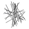 HomeRoots 35" X 34" Black Metal Abstract Hanging Dimensional Sculpture - 4 of 4