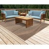 Liora Manne Monaco  Indoor/Outdoor Area Rug  Taupe.. - 3 of 4