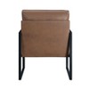 NicBex Accent Chair Cushioned Seat Upholstered Modern Lounge Chair Metal Frame Reading Chair Comfy Chair for Living Room - 4 of 4