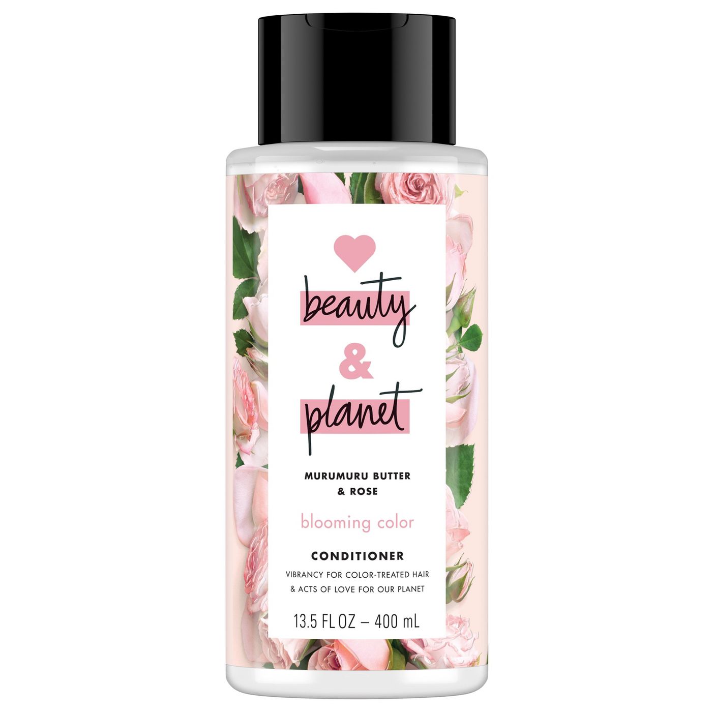 Love Beauty & Planet Murumuru Butter & Rose Blooming Color Conditioner - 13.5 fl oz - image 1 of 7