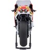 Honda NSR500 WGP500 Motorcycle #56 Red and White with Helmet "Baribari Legend" (1986) OVA 1/12 Model by Autoart - 4 of 4