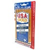 24ct #2 HB Pencils 2mm Pre-sharpened Premium American Wood Yellow - U.S.A. Gold - image 3 of 4