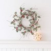 Sullivans Artificial Leaves and Berry Wreath - 2 of 2