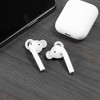Insten 3 Pairs Ear Hooks Tips Compatible with AirPods 1 & 2 Earbuds, Anti-Lost EarHooks EarTips Accessories (Not Fit in Charging Case) White - 2 of 4