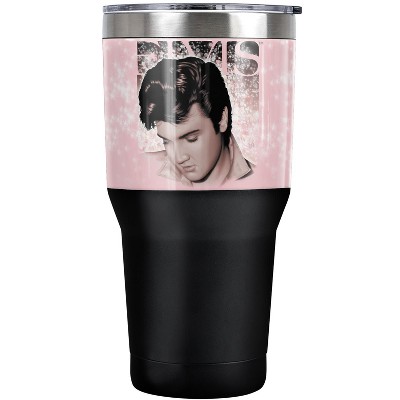 Elvis Star Light Steel Tumbler 30oz Coffee Travel Mug