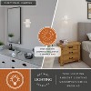 VAXCEL Gatsby 1 Light Nickel Bathroom Wall Fixture - 2 of 4