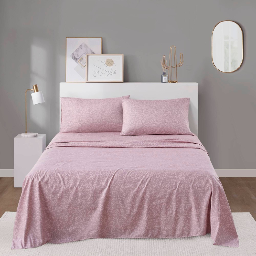Photos - Bed Linen Intelligent Design Full Print Microfiber All Season Soft Wrinkle Free Shee