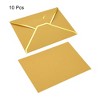 Unique Bargains Envelopes V Flap Luxury Style for Invitation Wedding Birthday 10 Pcs - 3 of 4