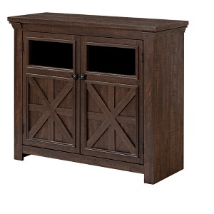 Vynxaria 2-Door Large Buffet Sideboard - Versatile Storage for Entryway, Living Room, Dining Room, and Coffee/Wine Bar. - 1 of 4