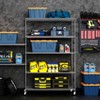 NicBex 82.00" 6-Tier Bookshelf with Adjustable Shelves & Wheels Bookcases for Living Room Home Office - 3 of 4