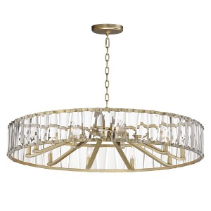 Maxim Lighting Odeon 10 - Light Chandelier in  Golden Silver - 1 of 4
