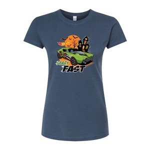 Women's - Hot Wheels - Halloween Fitted Graphic T-Shirt - 1 of 3