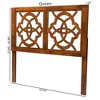 Baxton Studio Glaucia Wood Headboard - 3 of 4