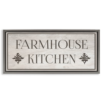 Stupell Industries Farmhouse Kitchen Typography, 25" x 11"