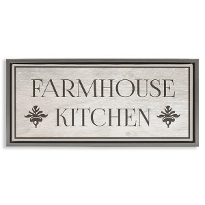 Stupell Industries Farmhouse Kitchen Typography, 25" x 11" - 1 of 4