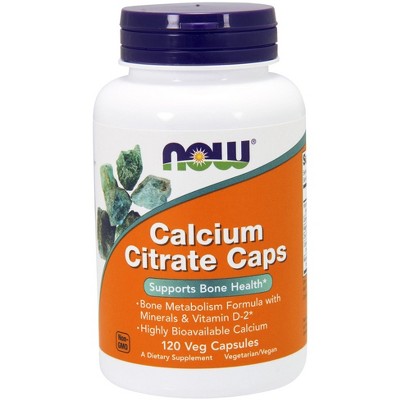 Calcium Citrate Plus Caps by Now Foods  -  120 VegCap
