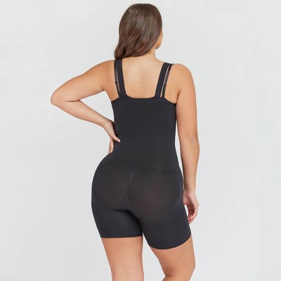 Assets By Spanx Women's Remarkable Results All-in-one Body Slimmer - Black  S : Target