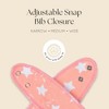 Dodo Babies Baby Bandana Drool Bibs For Girls + 2 Pacifier Clips + Pacifier Case in a Gift Bag, Pack of 4 Premium Quality - 4 of 4