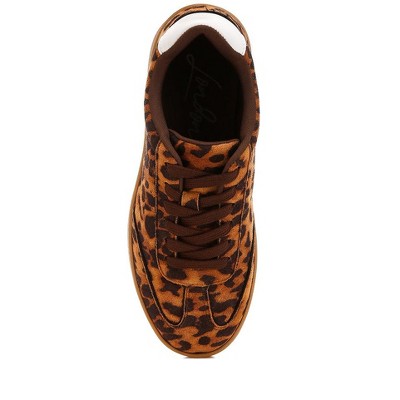 Женские кроссовки London Rag Womens Prowler Leopard Chunky Sneakers 8 — фото 4