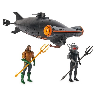 DC Comics Aquaman vs Black Manta Battle Action Figure Playset