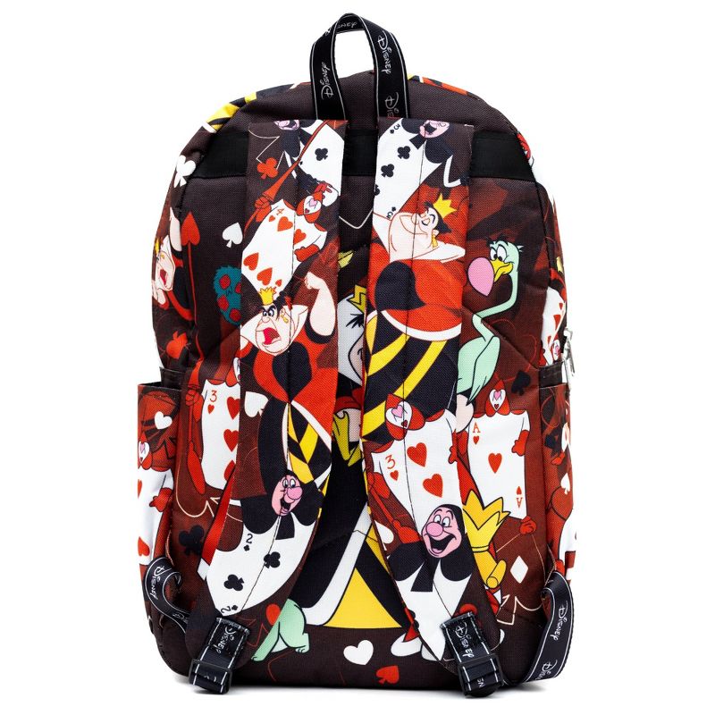 Wondapop Disney Alice in Wonderland Queen of Hearts 17" Full Size Nylon Backpack, 3 of 7
