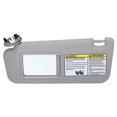 Unique Bargains Front Left Driver Side Car Sun Visor 74320-42501-B2 for Toyota RAV4 2006 2007 2008 2009 2010 2011 2012 Gray 1 Pc