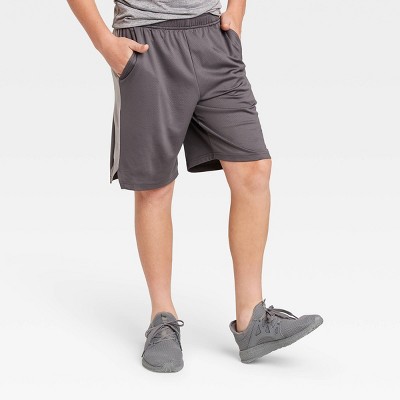 gray basketball shorts