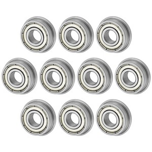 Unique Bargains Chrome Steel Durable Multipurpose Use Flanged Ball Bearing - 1 of 4