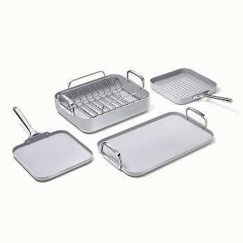 Caraway Home 5pc Nonstick Square Cookware Set