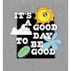 Positive Vibes It's Good To Be Good Men's Crew Neck Short Sleeve Tee - 2 of 2