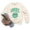Simply Sage Market Women's Graphic Sweatshirt Lucky Vibes Smiley - 3 of 4