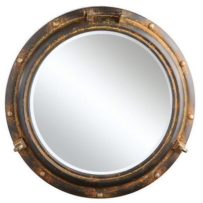 Metal Porthole Mirror - 3R Studios