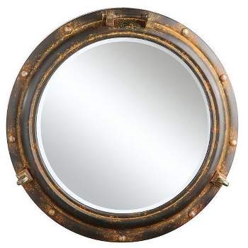 Metal Porthole Mirror - Storied Home