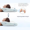 LISM Memory Foam Standard Size Pillow for Neck Pain Relief - 2 of 4