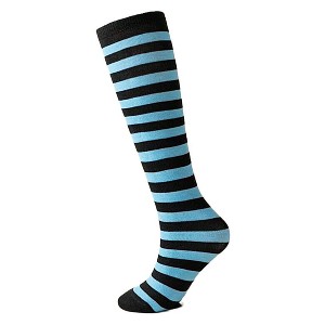 Striped Pattern Knee High Socks (Tube Socks) from the Sock Panda (Women's Sizes, Adult Medium) - 1 of 3