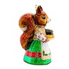 Glitter Lab 5.5 Inch Grandma Squirrel In Christmas Dress Christmas Tree Ornament , Christmas Decor Animal Squirrel Holiday (1PC) - 4 of 4